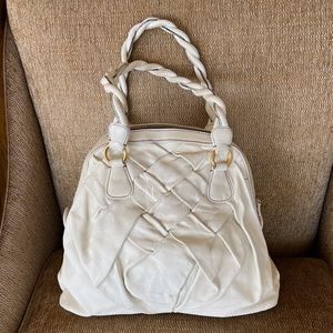 White leather Valentino Handbag